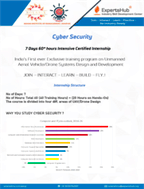 Regular Classroom Program: Cyber Securities Specialist Internship Course